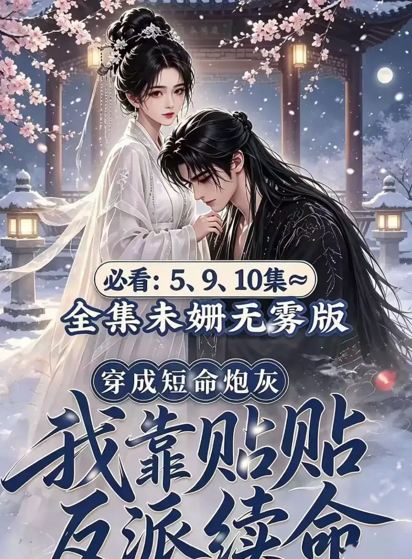 AI漫剧《穿成短命炮灰我靠贴贴反派续命》未删减高清全集完整版免费观看无广告-穿书超甜爽剧穿成短命炮灰我靠贴贴反派续命网盘资源在线追剧