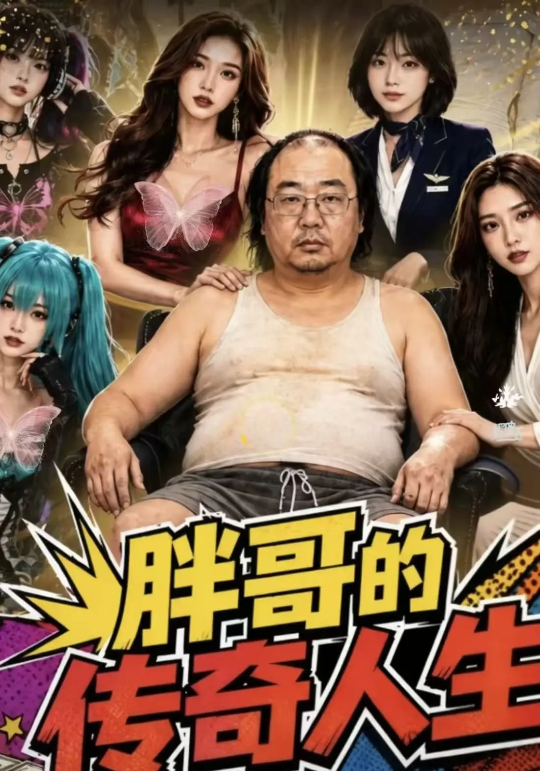 《胖哥的传奇人生》全集无广告免费在线观看-胖哥的传奇人生夸克迅雷网盘免费下载-200斤胖子逆袭解气短剧
